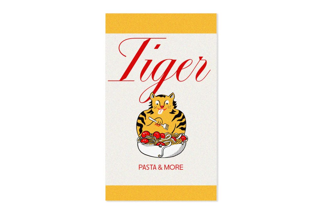 Tiger and pasta 5
