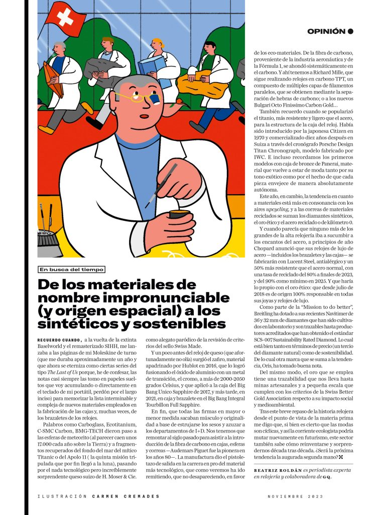 Materiales sintéticos y sostenibles