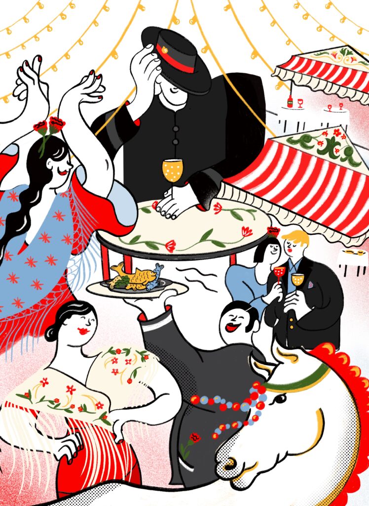 Apertura feria Abril